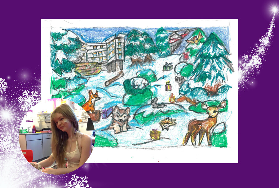 "Woodland Wonderland" Card with Jess 