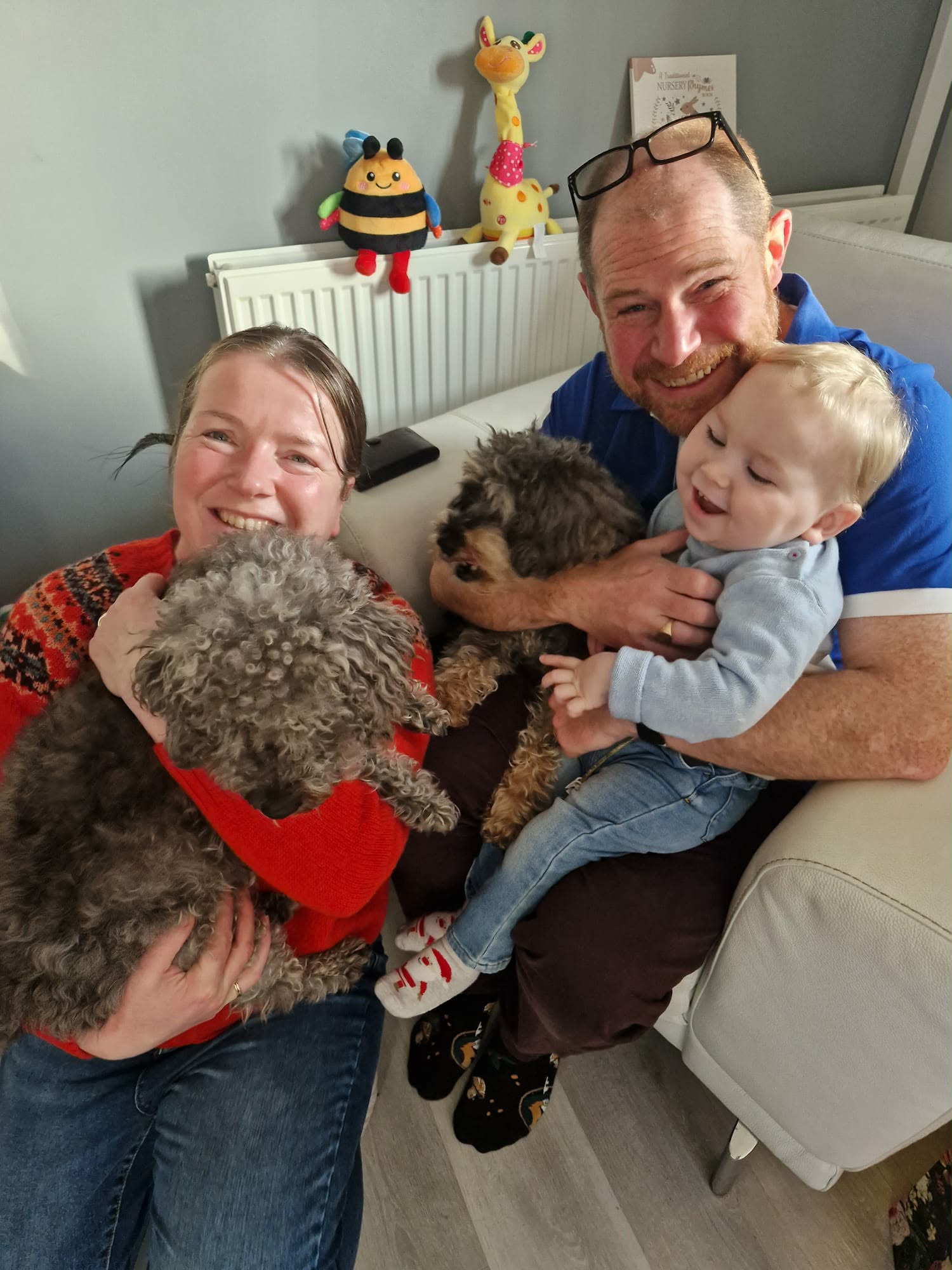 Archie, Jon, and Anna 